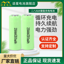 诺星二八AAA镍氢充电柱式电池高容量5号1.2V充电电池玩具车电池