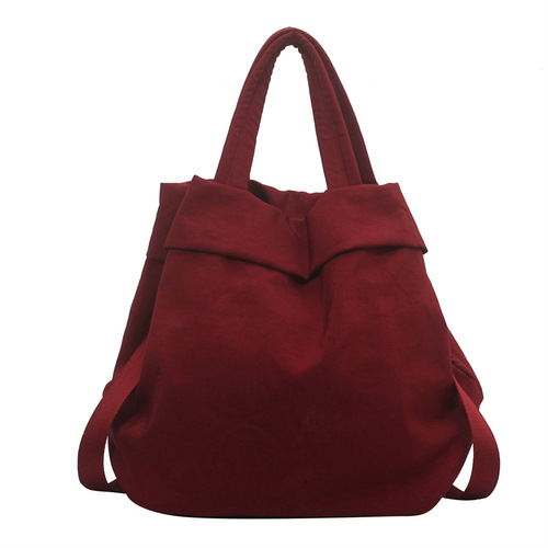 lulul women's casual bag ultra-light large bag nylon handbag student class single shoulder messenger bag canvas bag
