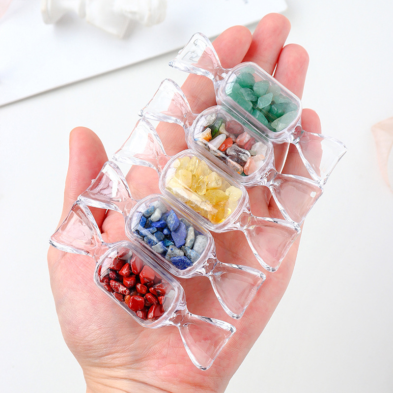 Nhà sản xuất bán buôn đồ trang trí bằng đá dăm pha lê tự nhiên đồ trang trí đồ trang trí trên máy tính để bàn xuyên biên giới quà tặng Halloween thủ công mỹ nghệ