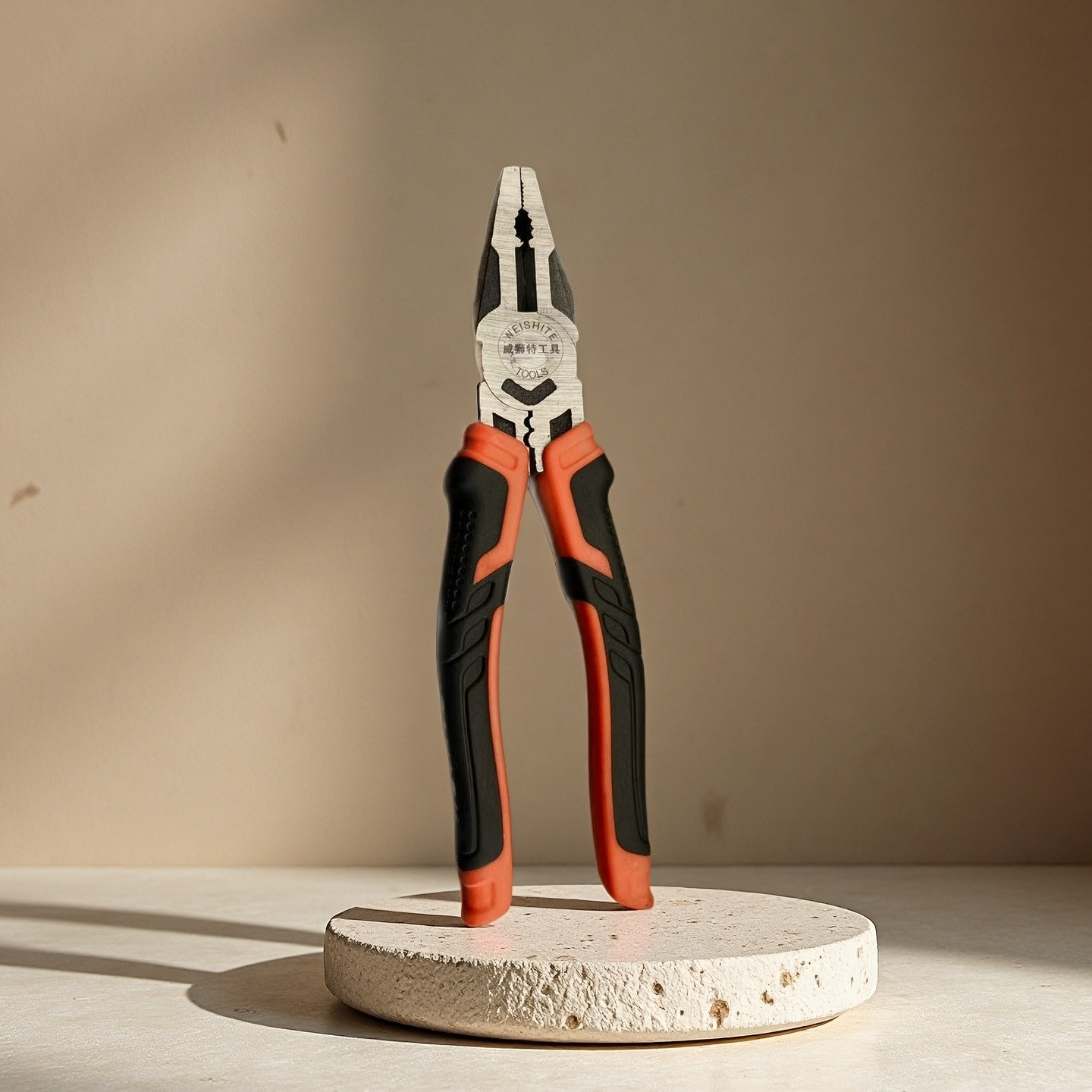 8寸加硬钢丝钳老虎钳工业级耐用高碳钢材质 源头工厂直供 可定制