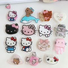 漫画kt猫スタンドは、どの携帯電話エアバッグスタンド3m貼り付け怠惰なデスクトップ神器かわいいアイデアにも適しています