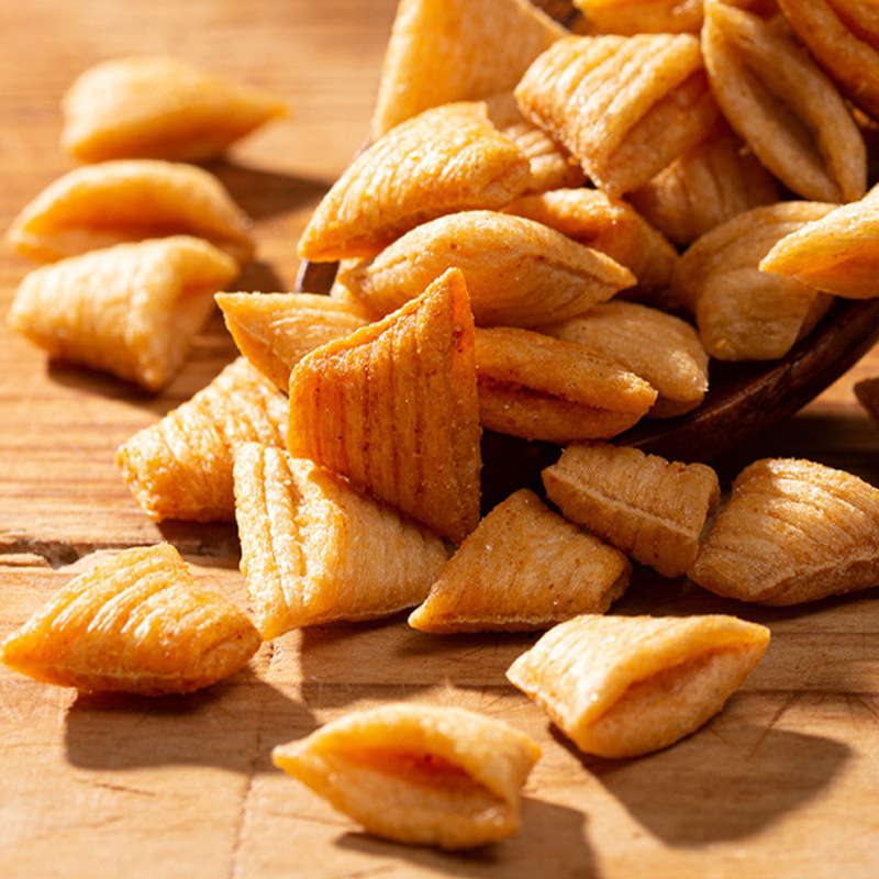 尖角脆批發 妙脆角整箱散裝休閒膨化小零食品獨立包裝鍋巴尖角脆