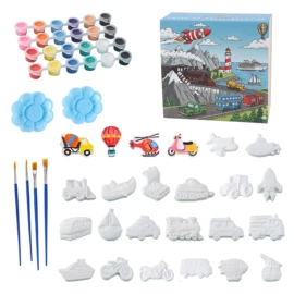 陶瓷彩绘沙画;美术颜料;化妆服饰道具