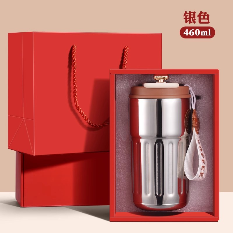 Taza de café con temperatura inteligente 316 Taza de aislamiento de acero inoxidable Taza de agua de alto valor para hombres y mujeres Regalos portátiles al por mayor