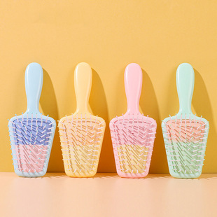 Magic color cotton ice air bag comb massage comb home dormitory air cushion comb students and women plastic hairdressing comb wholesale