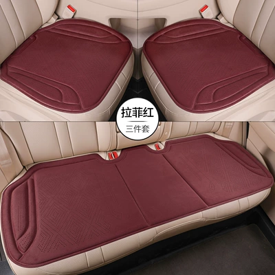 High-End Car Seat Cushion Rams Seat cushion, seat cover - rams-punch-three-piece-set-lafite-red
