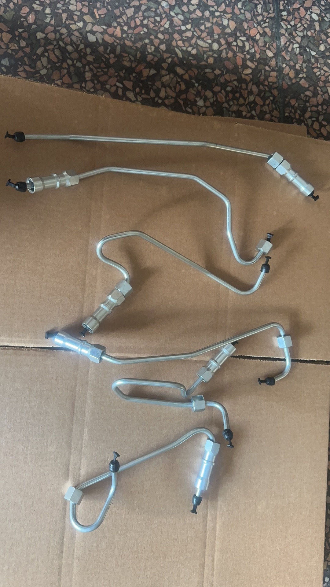 Factory wholesale Parkins C6.6 engine high pressure oil pipe return pipe brake pipe oil hydraulic pipe accessories