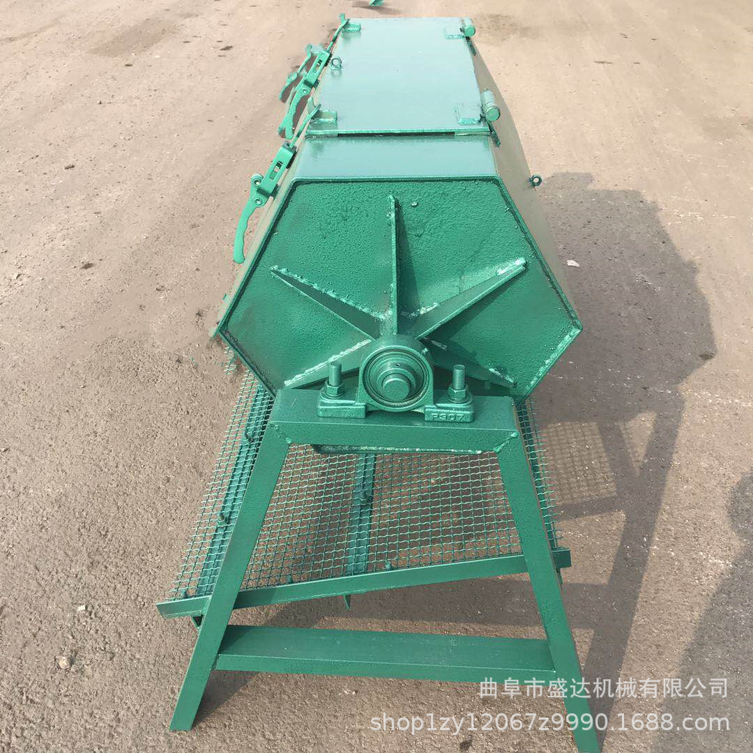 1000L八角厚橡胶滚筒式抛光机 水磨机 倒角去毛刺清理机现货