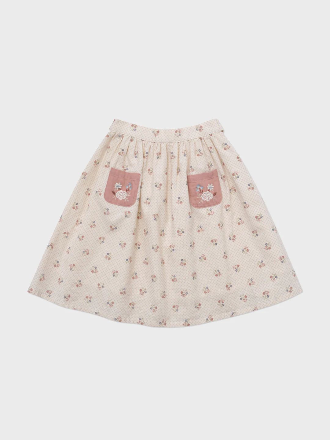 Spot camisa de niña 2024 otoño francés exquisito bordado camisa de manga larga estilo occidental cuello de hongo camisa de bebé algodón