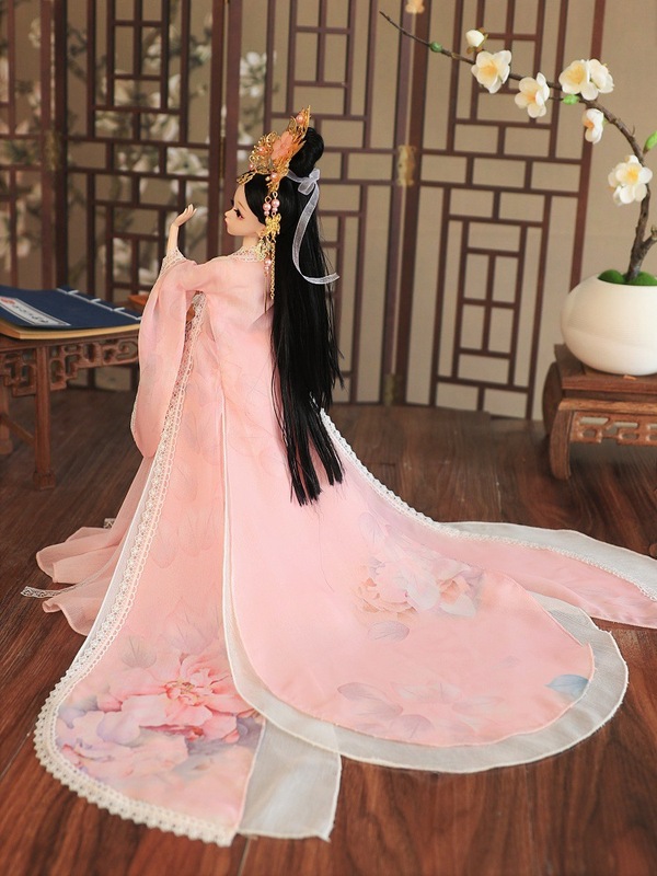 中国風漢服時代劇古風人形玩具女の子2025新型王女30センチ大セット|undefined