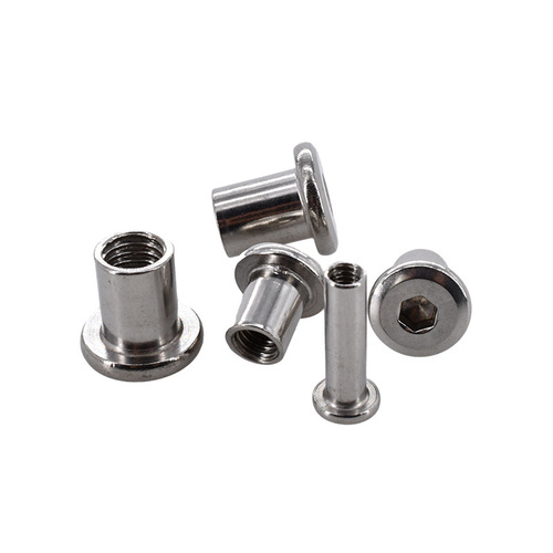 304 stainless steel beveled inner hexagonal plywood nut M3 pair of locking rivets M10 furniture plywood butt nut