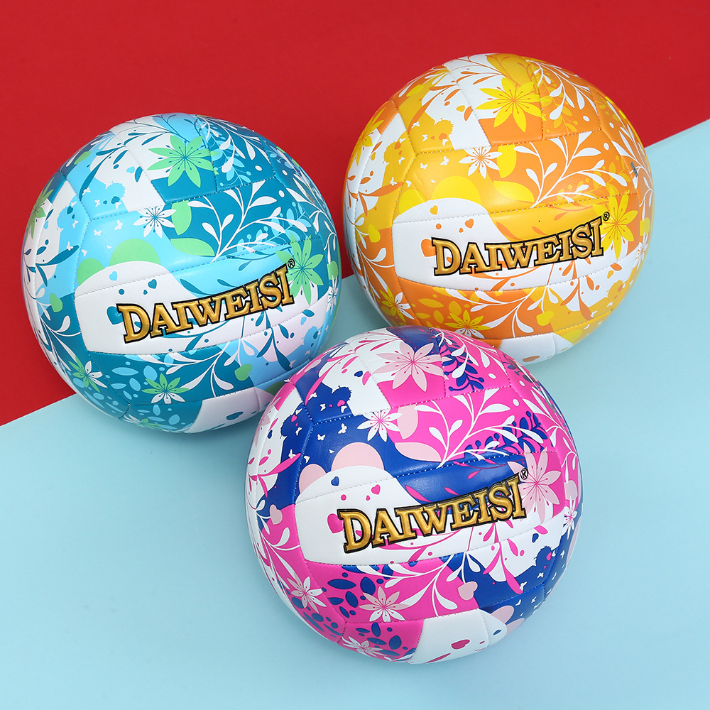 Customized Fashionable Printed Training Pvc Football, New Creative Graffiti Football, Machine-Sewn Wear-Resistant and Explosion-Proof Size 5 Football