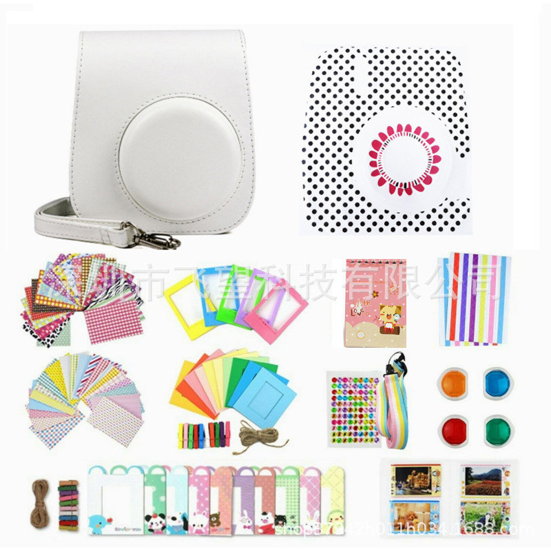 Polaroid Instax Mini 11 Accessories Set 14-in-1 Camera Bag Photo Album Photo Frame Sticker Filter