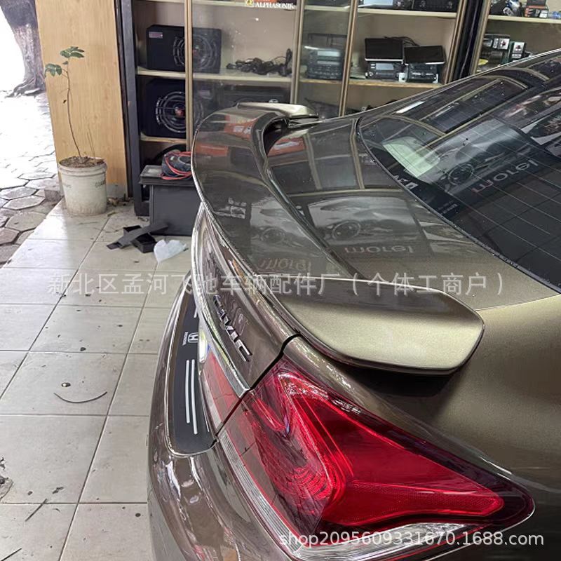 Honda Civic 9Th Generation Rear Wing 12-16 Models 9Th Generation 9.5Th Generation New Civic Rear Wing Modification Special No-Drill Paint