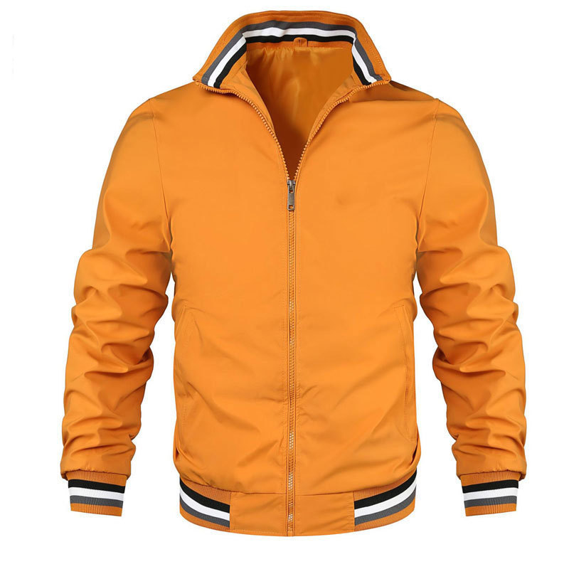 Men's New Solid Color Cardigan Jacket Fashion Casual Coat_voghion.com