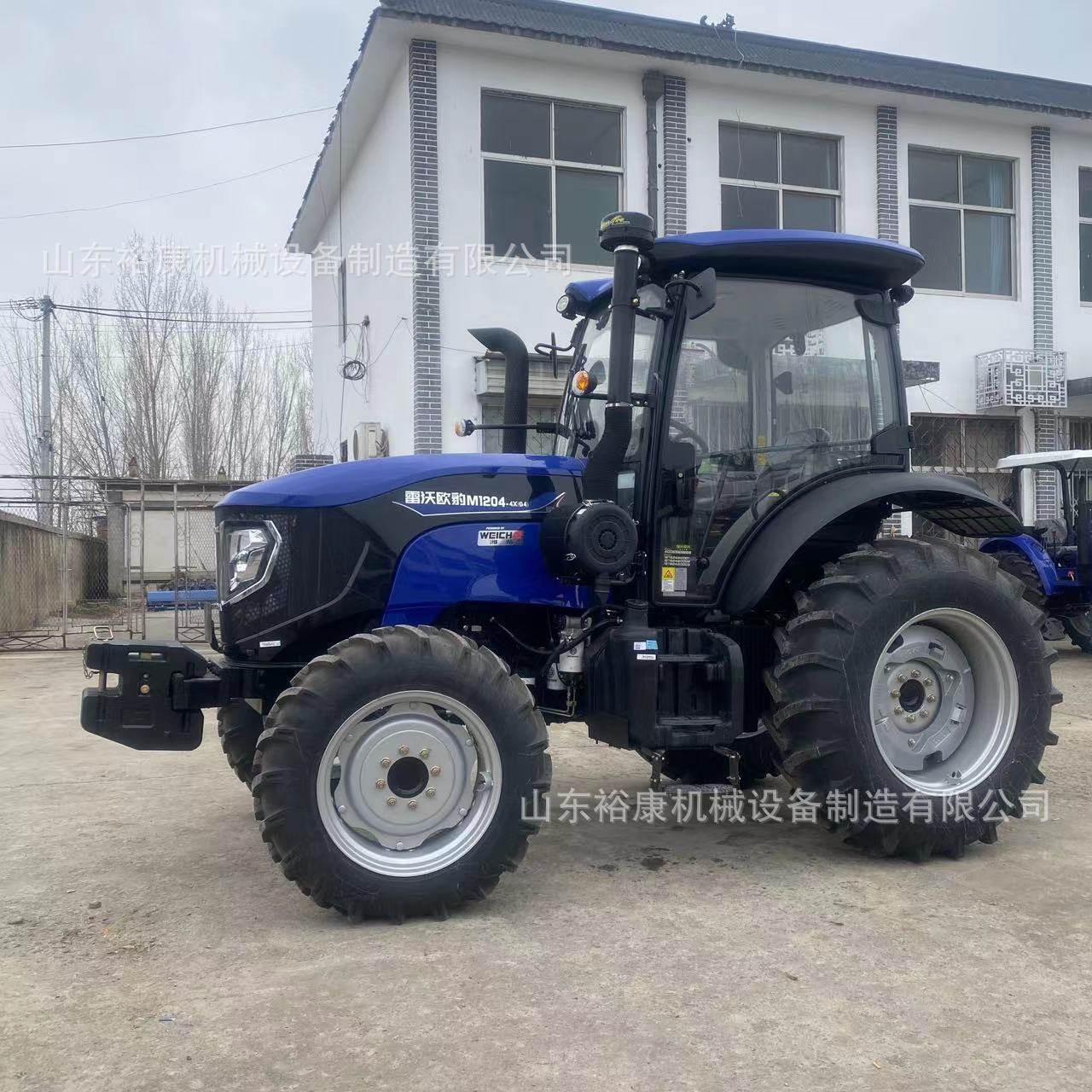 雷沃欧豹M1204-4X(G4)大型四驱拖拉机12+12梭式换档农用旋耕机