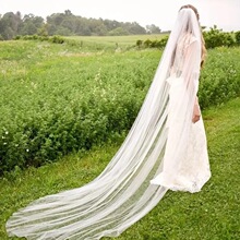 O 22567 Long Veil Photography Accessories �L���^�� �羳