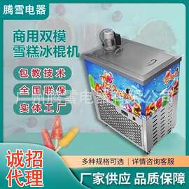 商用二模冰棍机网红创业摆摊绿豆水果手工冰棒夹心水果贴片雪条机
