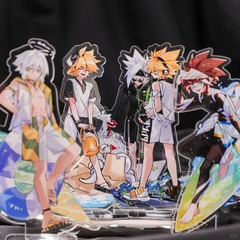 漫画アクリルスタンドゲーム周辺文豪ストレイドッグスアニメスタンドかわいい小さな装飾品小さなギフト卸売