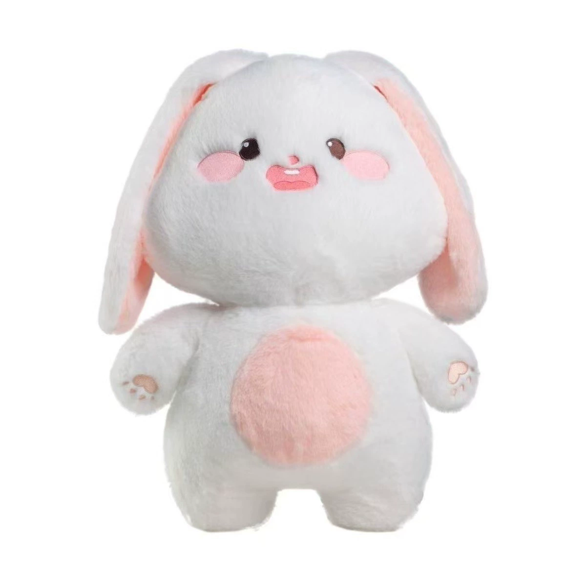 Design plush doll for friend, soft rabbit