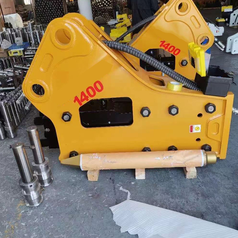 常青直角液压破碎锤挖掘机炮头直角分体液压锤生产厂钩机震动锤