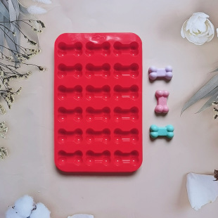 18-piece Bone 163 Chocolate Silicone Mold Candy Pudding Dessert Cookie Mold Cake Baking Mold