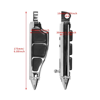 Motorcycle pedals for Harley Motorcycle Foot