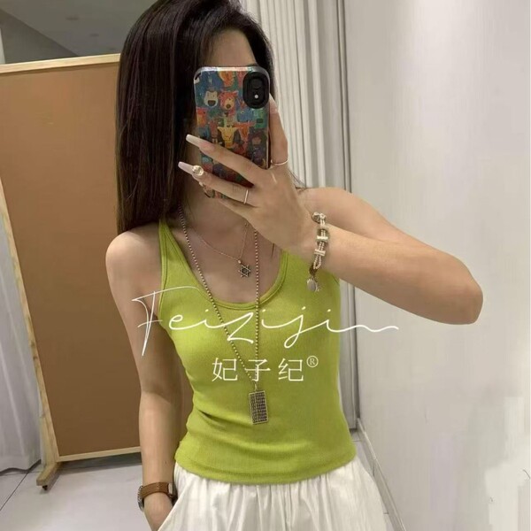 2703 Spring and summer I-shaped vest
