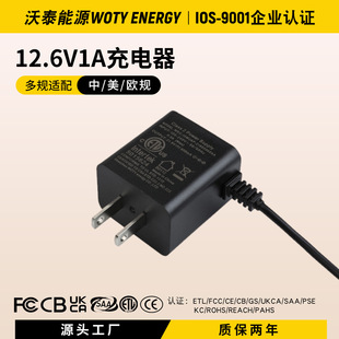 12.6V1A Battery Charger New Singapore Standard Psb Korean Standard Kc Lithium Battery Charger Wotai Energy Charger
