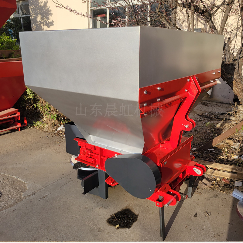 拖拉机悬挂撒粪机 复合肥不锈钢撒肥机 小型1方施肥机