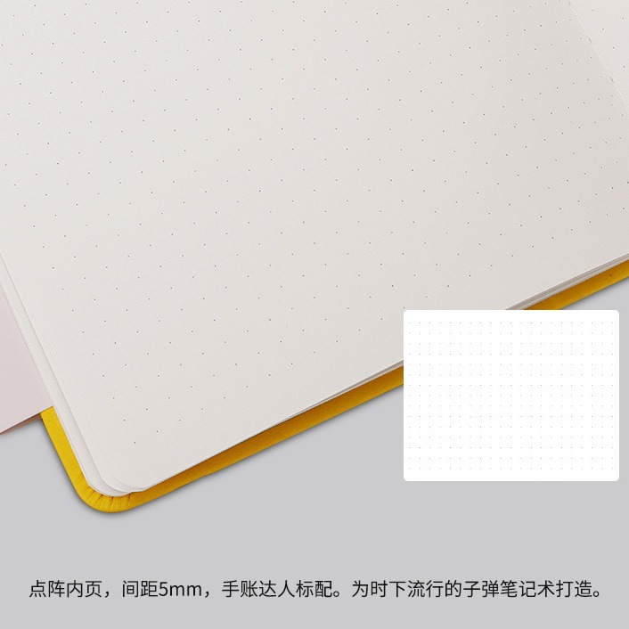A5 cuaderno de página de matriz de puntos cuaderno de negocios de alta gama empresa mayorista más logo bloc de notas libro de correa de tapa dura tipo M