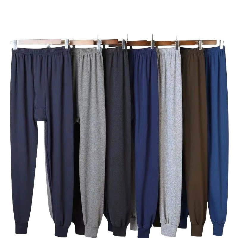 Мужские хлопчатобумажные осенние брюки для пожилых людей