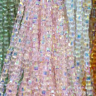 ���u��Ʒ6&times;6MMˮ�����鷽��ˮ����ɢ�龧�����W��6������DIY����