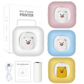 迷你mini printer口袋标签图片错题热敏蓝牙跨境小型便携式打印机