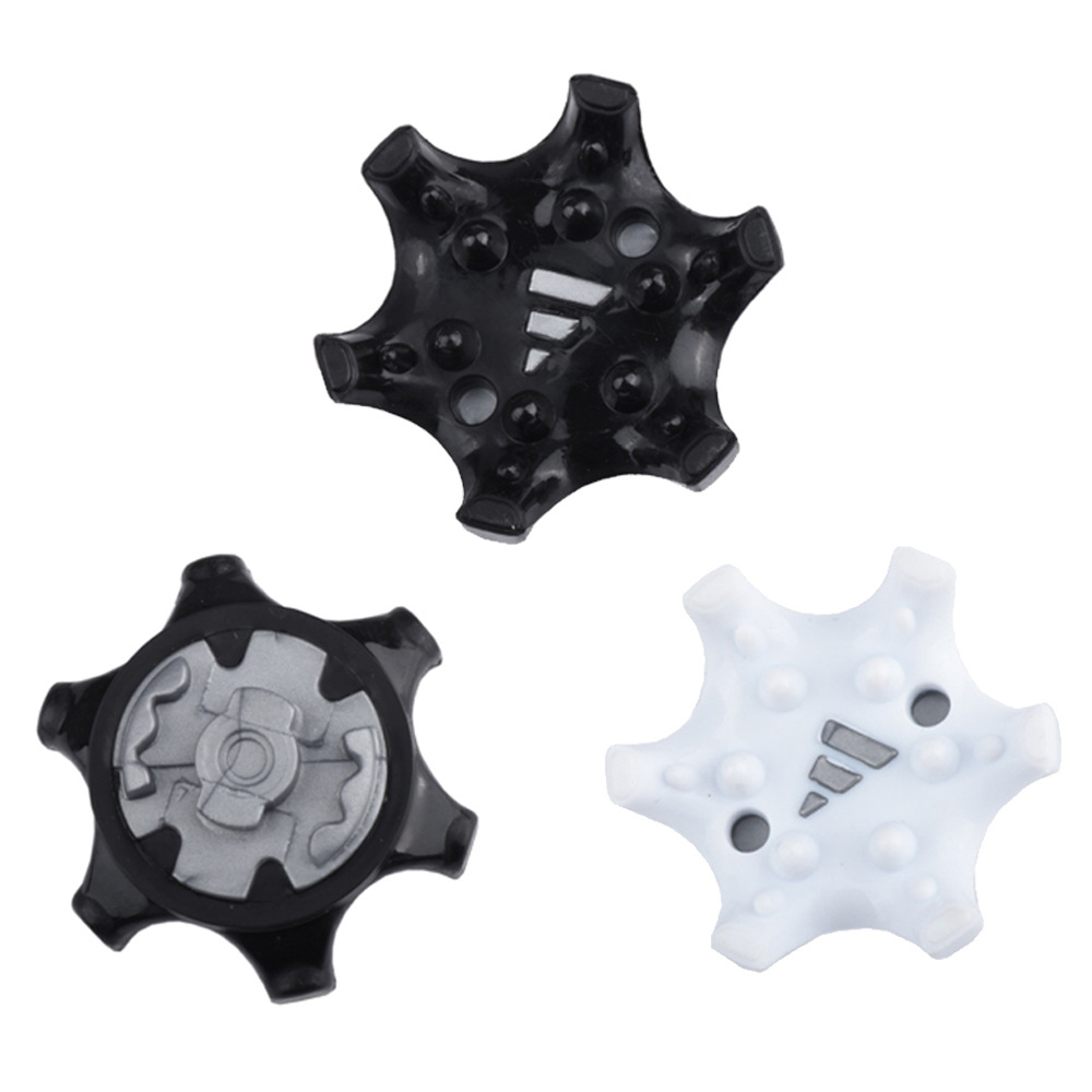 Stud de zapato de golf en forma de una hebilla accesorios de zapato de golf Stud de zapato móvil posición de tarjeta rápida Stud de zapato de una palabra