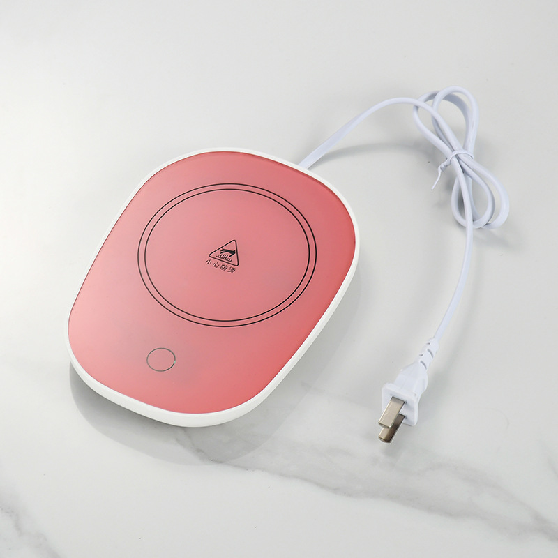 핑크 컬러의 레귤러 코스터 백