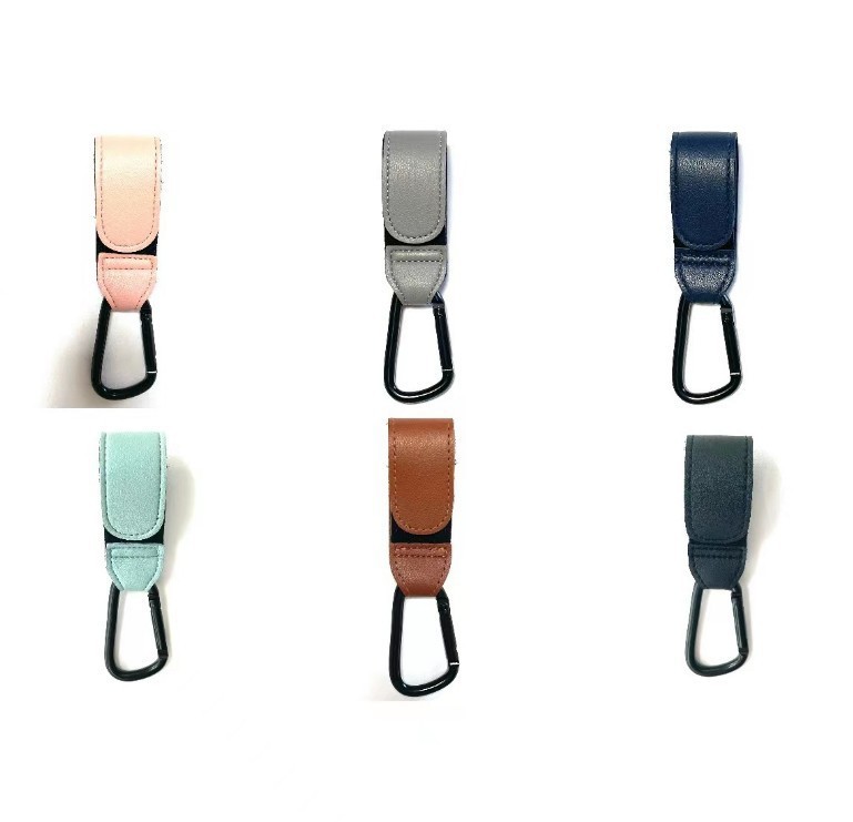 Carro DE LOS NIÑOS gancho de Velcro pu gancho de cochecito mosquetón portátil coche eléctrico gancho de la motocicleta