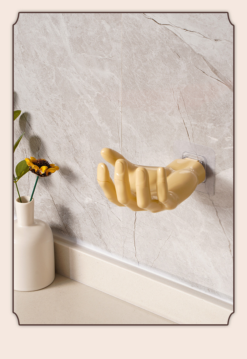 500g Weight Hooks Storage & Cleaning 1 Piece Quantity Retro Hand Solid Color Resin Hooks 1 Piece