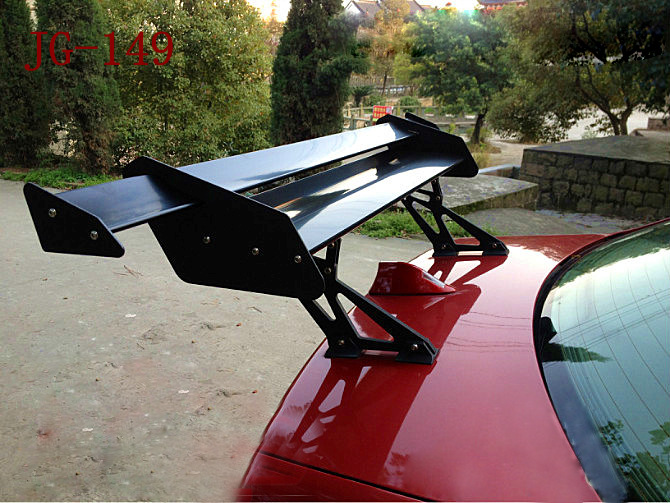 Fixed wind wing, Universal Universal Aluminum - jg-149-sedan-double-layer-drilling-required