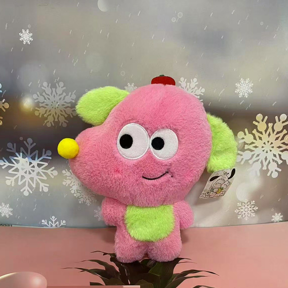 Nueva máquina de agarre, máquina de garras, muñeca, juguete de peluche de ocho pulgadas, lanzamiento de boda, logotipo impreso, evento de empuje, regalo