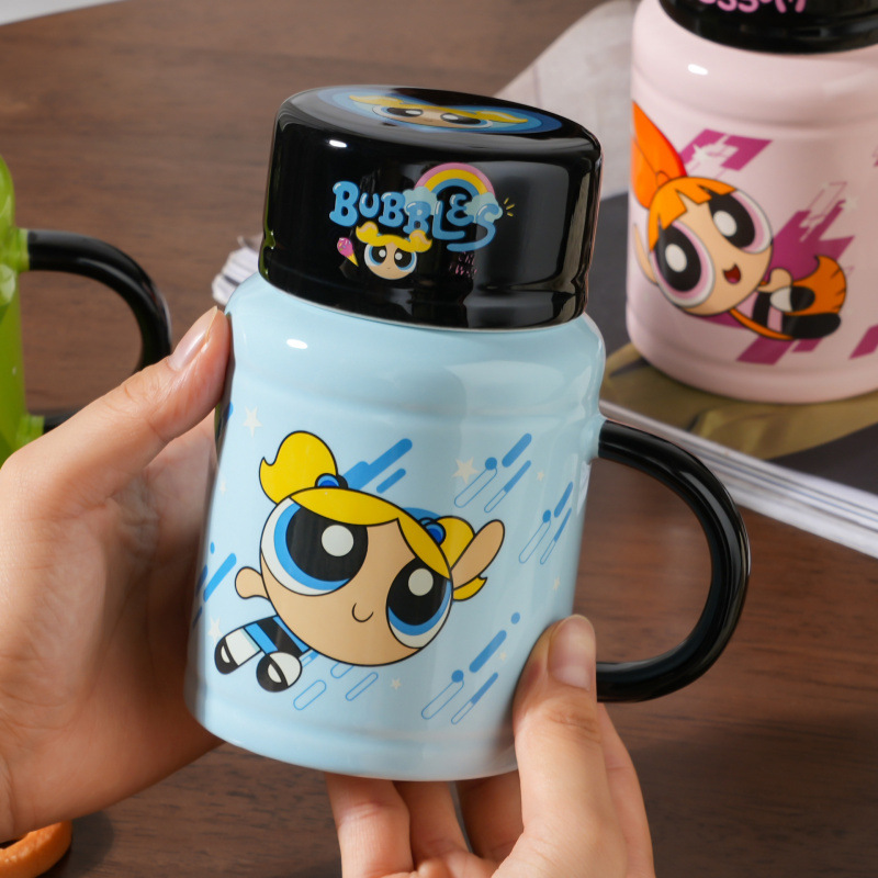 Auténtica licencia Flying Sky policías tazas de cerámica taza de agua taza de café encantadora para el cumpleaños