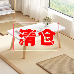Северный татами кофейный столик для заливного стекла Стол Стол маленький журнальный столик минималистский японский стиль окна подоконника ковров.
