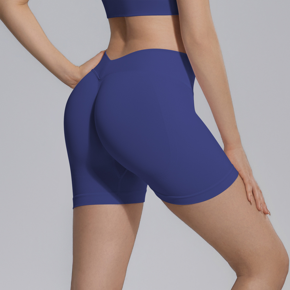 6718 Pantalones cortos - azul marino