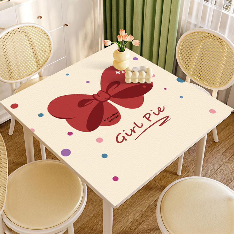 도트 리본 [양면 가죽 미끄럼 방지 바닥]