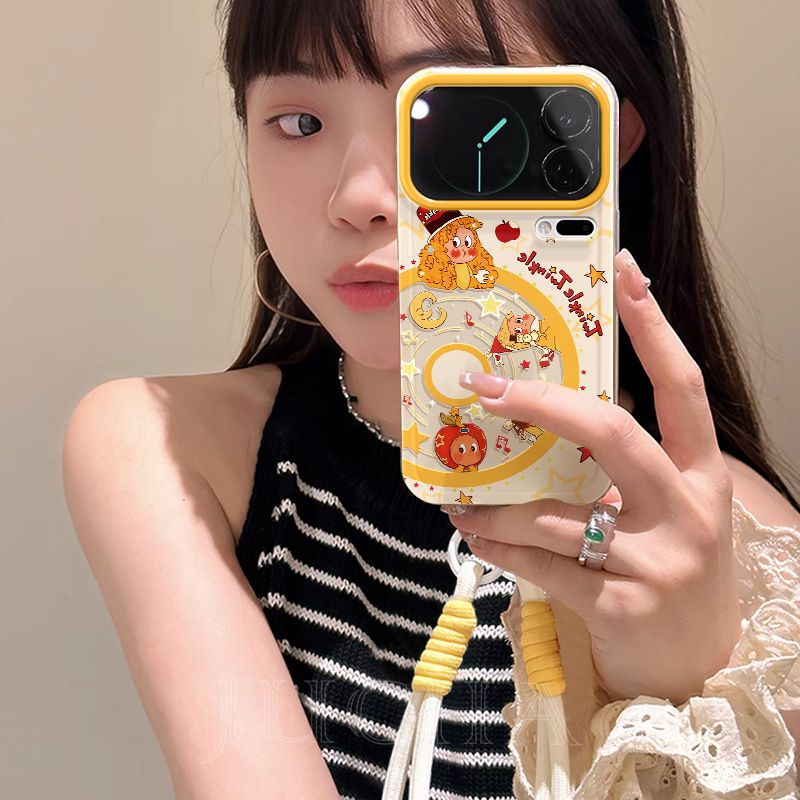 Suitable for Xiaomi 17 Mobile Phone Case Design Niche Xiaomi15Pro Non-Colliding Model 14 Wool Curly Star People