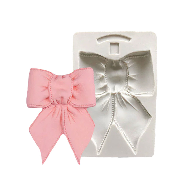 Gran pajarita silicona molde fondant cake decoración chocolate fondant azúcar haciendo herramienta