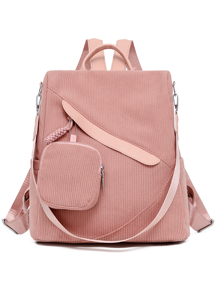 Capacious universal fashionable backpack for traveling to go out