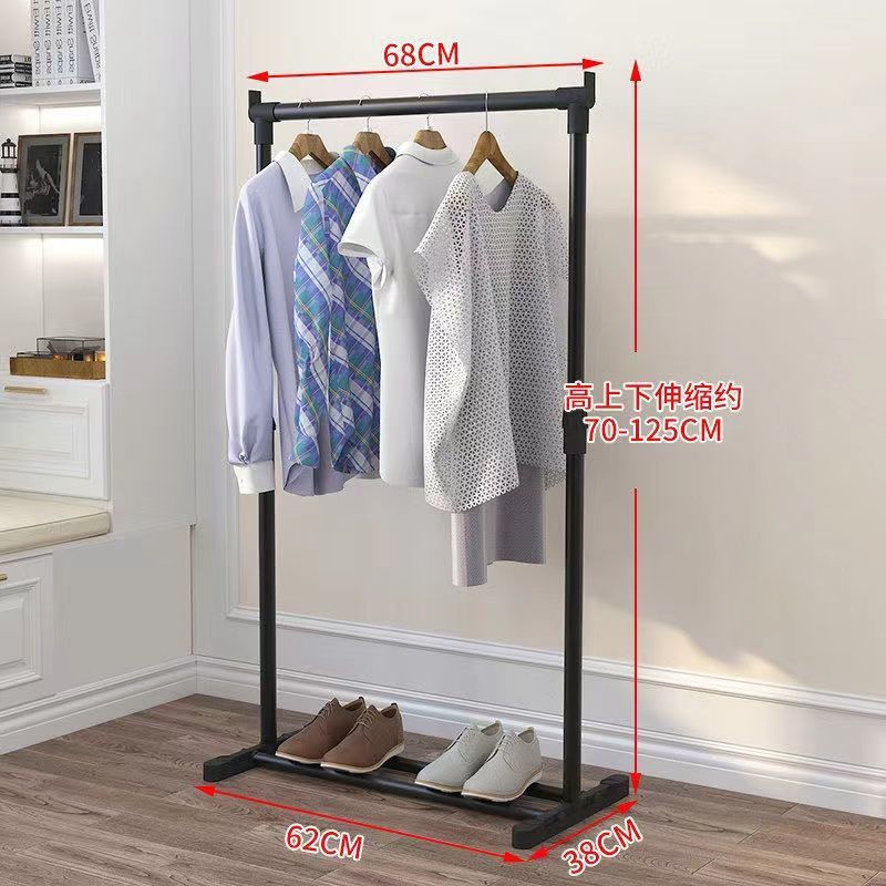 Percha de secado de ropa interior plegable retráctil dormitorio percha de secado de ropa balcón simple percha de sombrero para colgar estante de ropa fresca