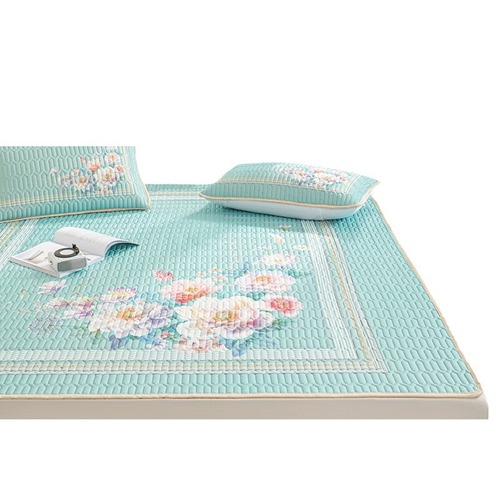 Royal Thai Latex Cooling Mat Set of 3 Summer Cooling Soft Silk Mat for Micro-Commerce Live Streaming Direct Shipping and Distribution