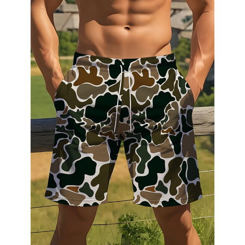 New European and American 3D casual sports shorts, direct sales wholesale